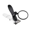 BIOS Living Rotating Nail Clipper, Adjustable Angle, Detachable Magnifier, Ergonomic,