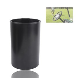 LenTLy Cart Sand Bottle Holder, Divot Filler Sand Bottle Rattle Proof Holder Portable Engineering Plastic for Universal Golfing Cart Accessory for Outdoor