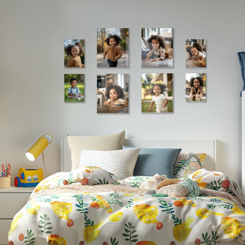 Bluesun 5x7 Picture Frame set of 2 pack Acrylic Picture