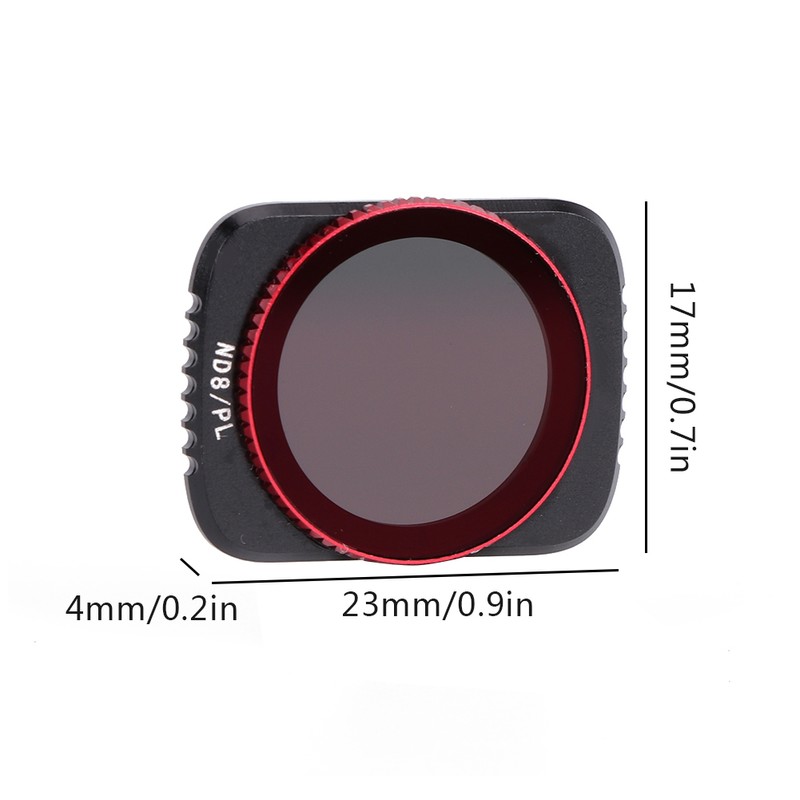4pcs Adjustable ND Lens Filter Dimmer Aluminum Alloy Accessories Fit