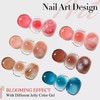 0.50 OZ Blooming Gel Polish Same Color Same Bottle Golden