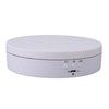 Motorized Rotating Display Stand White USB Charging Round 3 Speeds