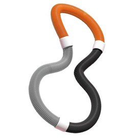 Upgraded Version Seamless Silent Design Soft Spring Hula Hoop Waist Shape Diet Tummy Control Foldable Portable 3.1 lbs (1.4 kg)