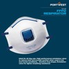 Portwest P209 Disposable FFP2 Exhalation Valve Respirator Face Mask (Pack