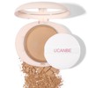 UCANBE Polvos Compactos Y Base De Maquillaje 2 En 1,