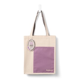 IF Bookaroo Tote Bag - Aubergine & Cream