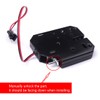 ATOPLEE Electronic Lock, 1pcs DC 12V 2A Carbon Steel Solenoid