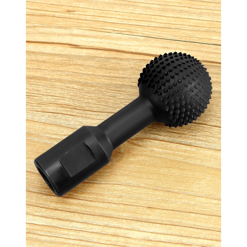 QWORK® Wood Carving Ball Mill Spherical Wood Carving Tools Carbon