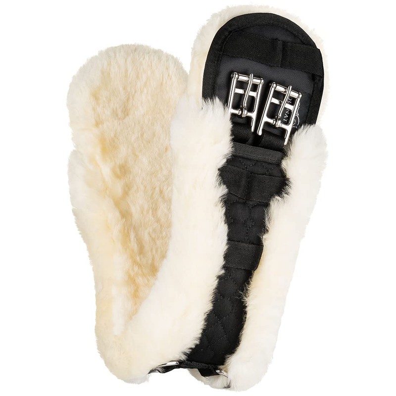 Equinate Luke Saddle Girth with Real Lambskin - Anatomical Short