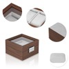 Baskiss Wooden Watch Case Watch Storage Box Collection Case Watch
