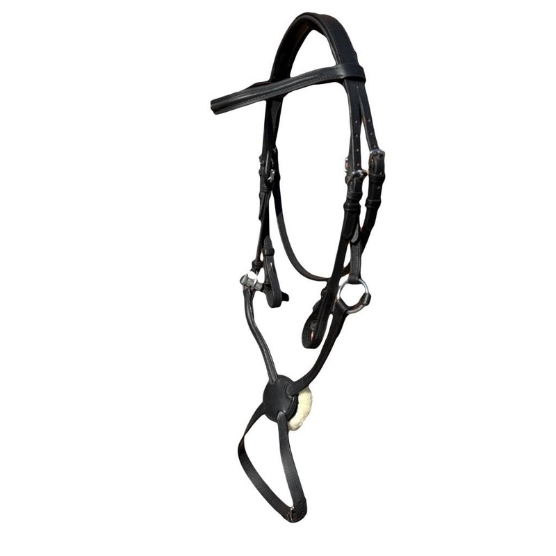 Countrypride STARLIGHT BASIC GRACKLE LEATHER BRIDLE WITH REINS SIZE FULL