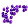 TroutLegend Slotted Tungsten Beads - Fl Purple - 3.5 mm