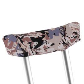 Crutch Pad Crutch Underarm Pads Crutch Hand Grip Covers Crutch Cover Washable (1 Pair) OneSize Multi-Color (Color CP04)