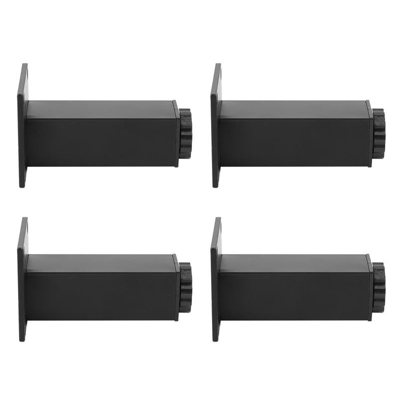 4pcs Aluminum Alloy Adjustable Feet Sofa Bed Foot Legs Support