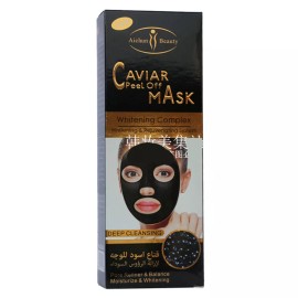 Aichun Beauty Black Caviar Purifying Peel Off Mask Blackhead Remover Cleansing Face 120ml