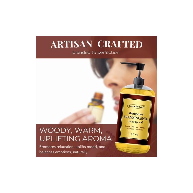 Essentially KateS Aceite De Masaje De Incienso 8 Fl Oz