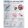 EBANKU Poly Gel Nail Forms Kit - 120PCS Reusable Square