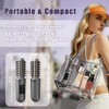 SL Euthtion Cordless Hair Curling Iron Brush Rechargeable Battery-Powered, 3-in-1