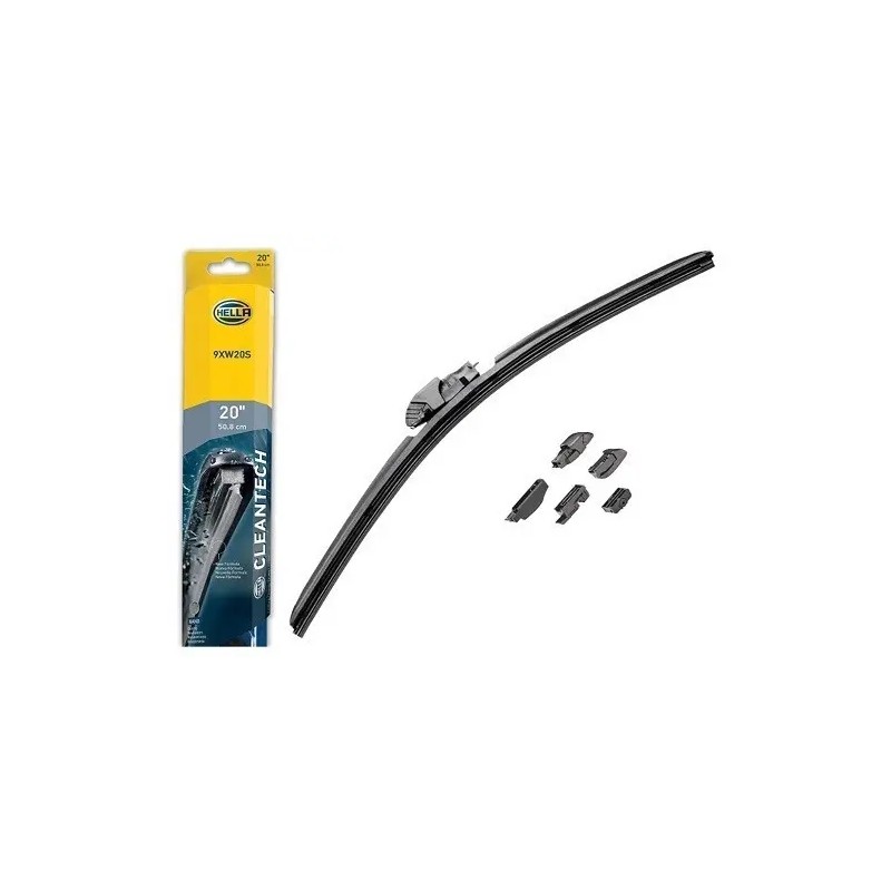 Pluma Limpiaparabrisas Curva Hella Medidas A Elegir
