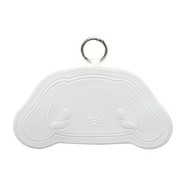 Sanrio 359629 Face Shaped Pouch (Monotone) Cinnamoroll