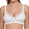 Susa Women's Bra White Weiß (003) 38CC (Brand size :