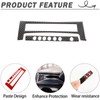 Lcojicep Gear Shift Panel Cover Trim Compatible with Hummer H2