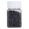 Anillo de extensión de cabello de silicona500PCS/Bottle 5MM Silicona forrada