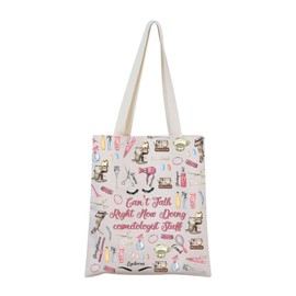 Funny Cosmetologist Gift Cosmetologist Tote Bag Beautician Gift Hairdresser Gift Hair Stylist Gift Makeup Artist Gift (Cosmetologist Tote)
