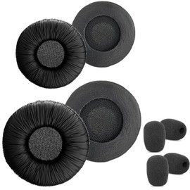 Ear Cushions for VXI BlueParrott Headset Replacement EarPads Compatible with VXI BlueParrott B250-XTS B250-XTB250 B150 Headsets (4 Pack)