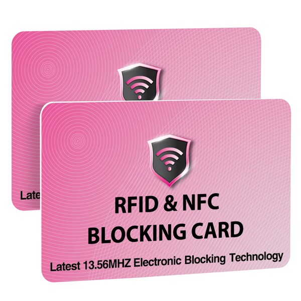 SaiTech IT 2 PK RFID Blocking Cards Protect Your Entire