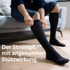 MEDOLY Support Stockings (2 Pairs) with Compression, Travel Socks with