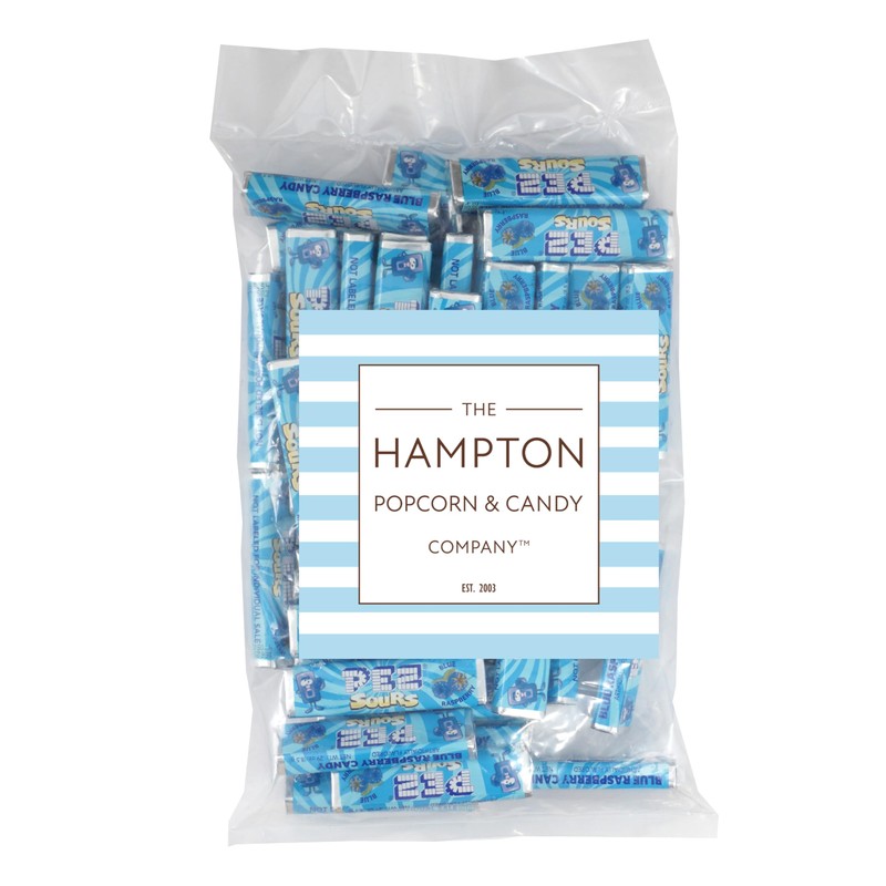 PEZ Candy Refills, Sour Blue Raspberry Flavor, 1 Pound Bulk