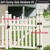 Dreamxiang Heavy Duty Self Closing Gate Hinge and Self Locking