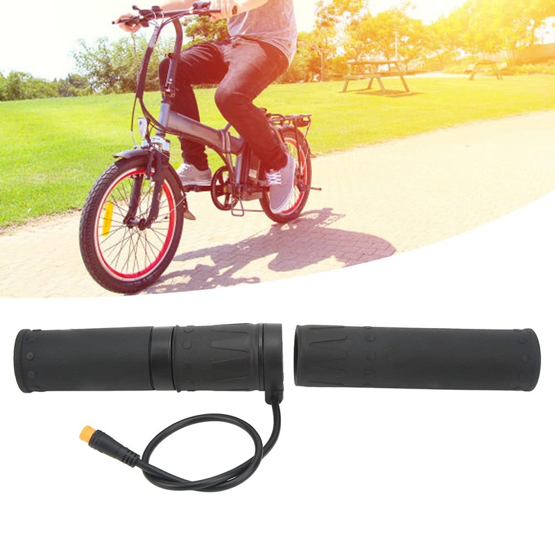 Topyond Electric Bike Twist Grip, Full Twist Throttle for Ebike