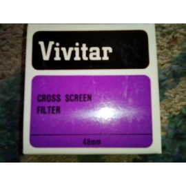 Vivitar 48 mm Cross Screen Filter, From Closed Shop.