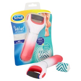Scholl Velvet Smooth Electric Foot File with Exfoliating Refill