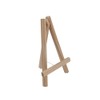 CRAFTY CAPERS Wood Easel Display Stand, Natural, 19 x 25cm
