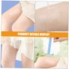 SAFIGLE 10Pcs Invisible Friction Thigh Chafing Stickers Breathable Transparent Patches