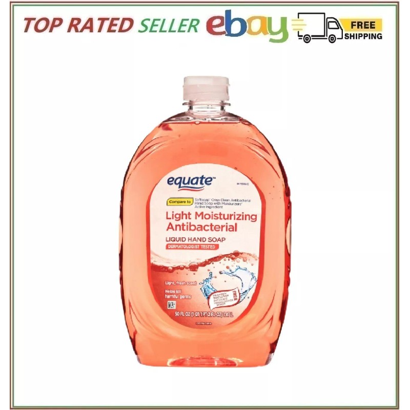 Equate Liquid Hand Soap, 50 fl oz- (Choose Your Scent)