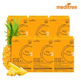 Meditree Pocket Kombu Pineapple Fermentation Enzyme 6 boxes / 메디트리 포켓 콤부 파인애플 발효 효소 6박스