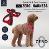 【Hakusan】 Zero Harness,Dog Harness, Padded, Adjustable, No Pull Design, Safety,Japanese