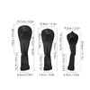 3Pcs Golf Club Head Covers 1 3/5 UT Breathable Mesh