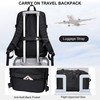 PIJUSHI Travel Backpack for Women Men Flight Aprroved Carry on