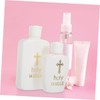 iplusmile 4Pcs Refillable Empty Holy Water Bottles Decorative Containers for