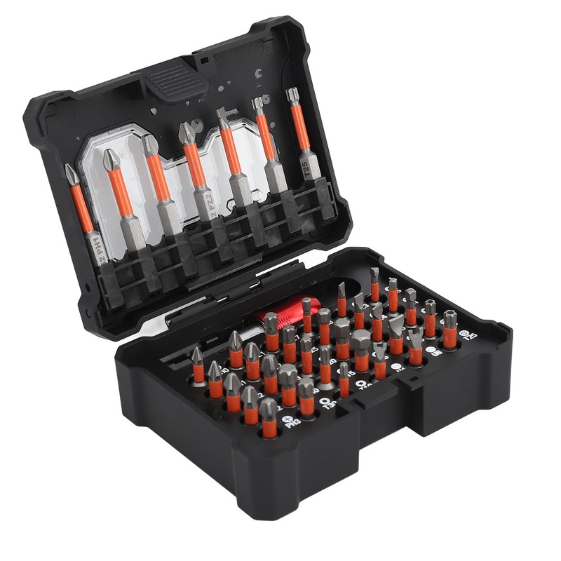 38Pcs Screwdriver Bit Set S2 Alloy Steel Combination Hardware Tool