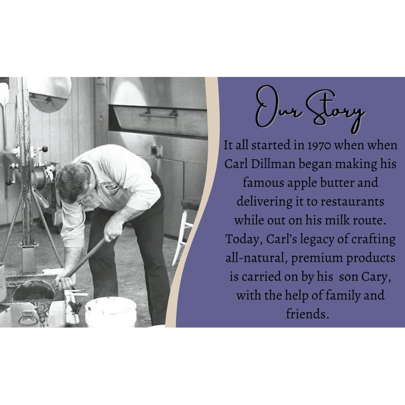 Dillman Farm All Natural Seedless Blackberry Preserves - Gluten-Free, Non-GMO,