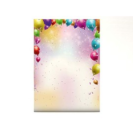 Party Celebrations Carnival Motif Paper Confetti 20 Sheets Letter Paper DIN A4 90 g/m²