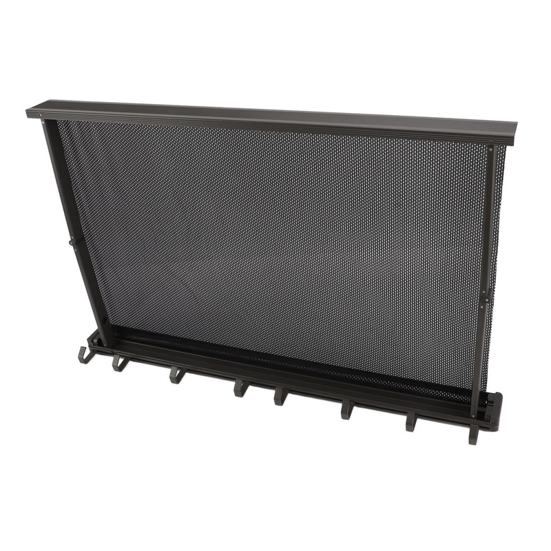 Balcony Clothes Drying Rack Wall Mounted with Mesh Surface Collapsible