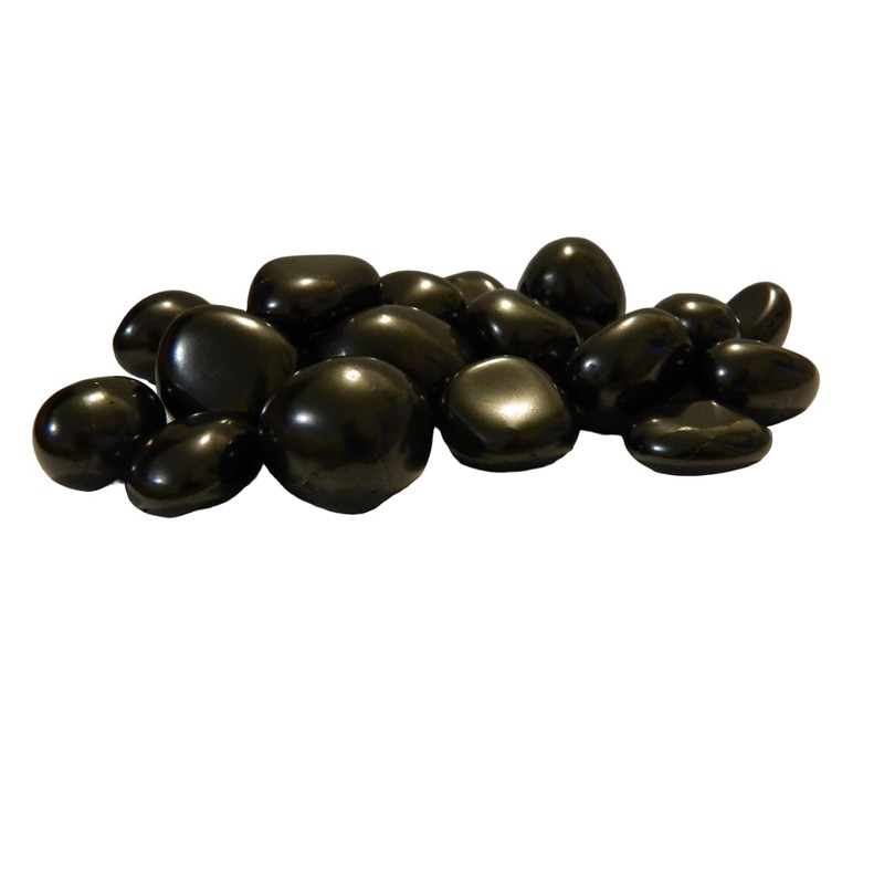 1/2 lb Shungite Tumbled Stones - Premium Quality, Healing Stones