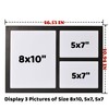 MONT PLEASANT Collage Picture Frame for Wall with 3 Openings